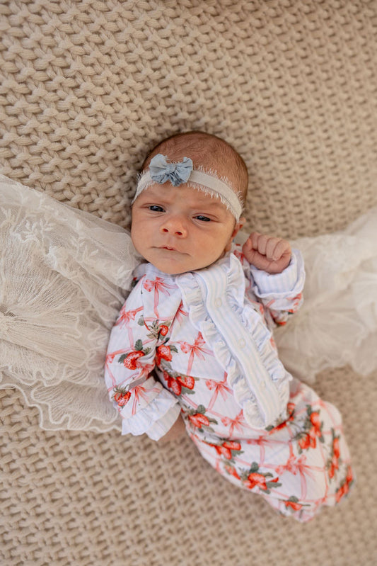 Bella Berry Nursery Gown