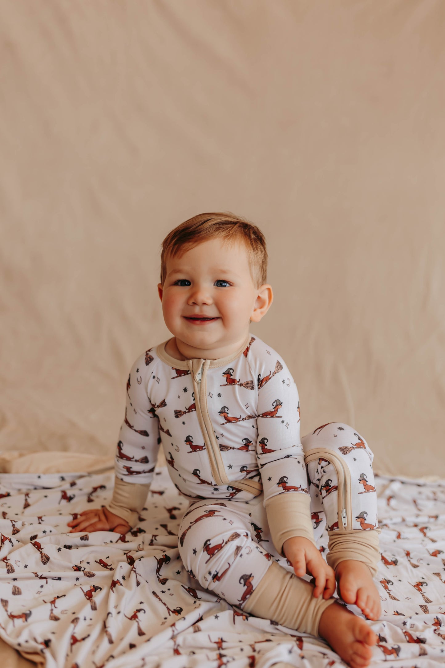 Happy Halloweenie Swaddle Blanket