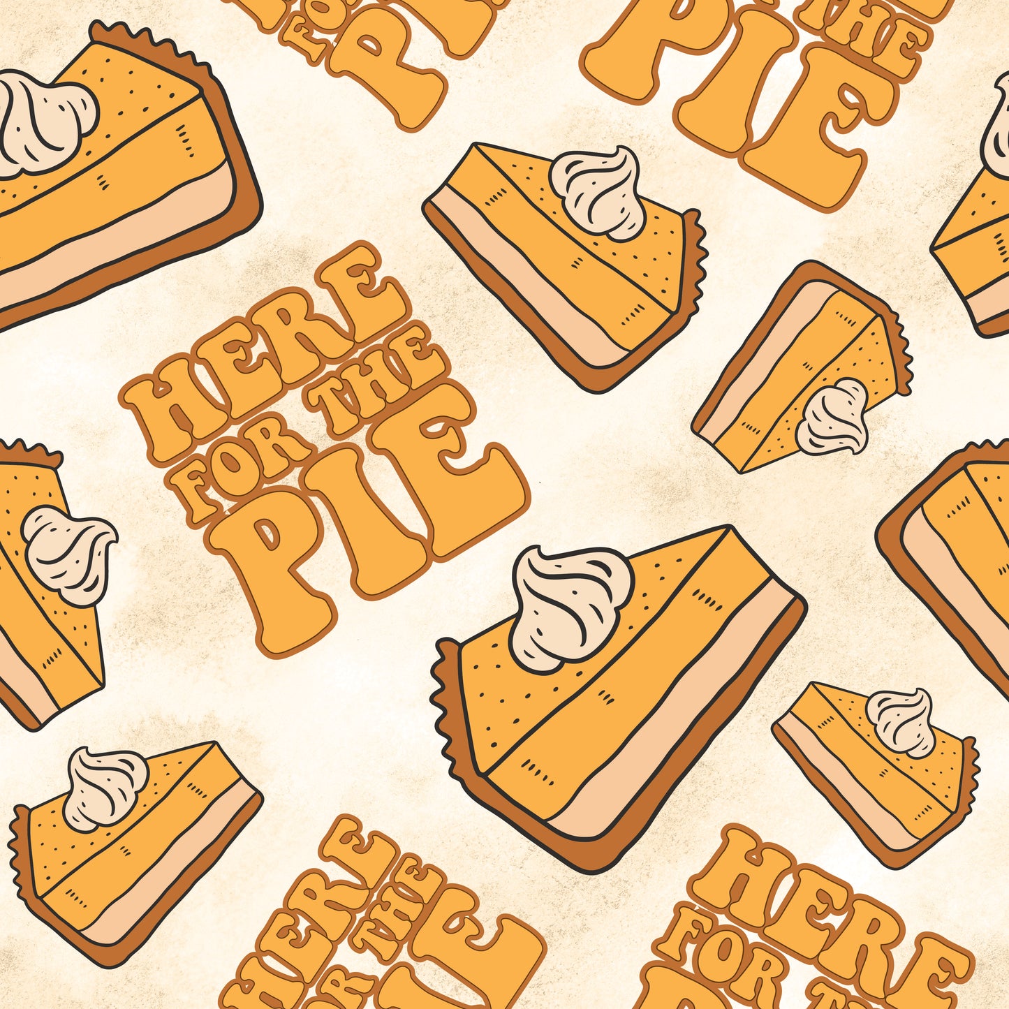 Here For The Pie Deluxe Swaddle Blanket