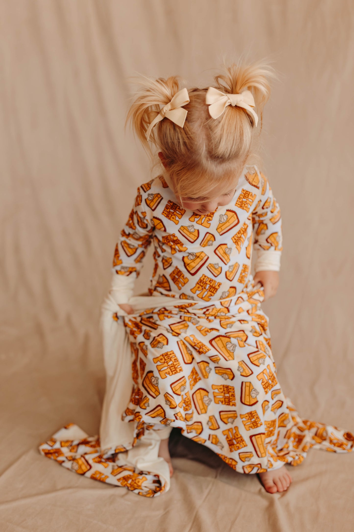 Here For The Pie Deluxe Swaddle Blanket