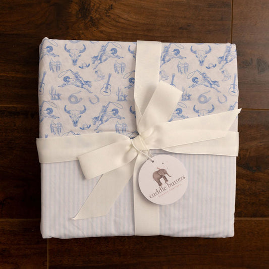 Beau Blue Butter Blanket