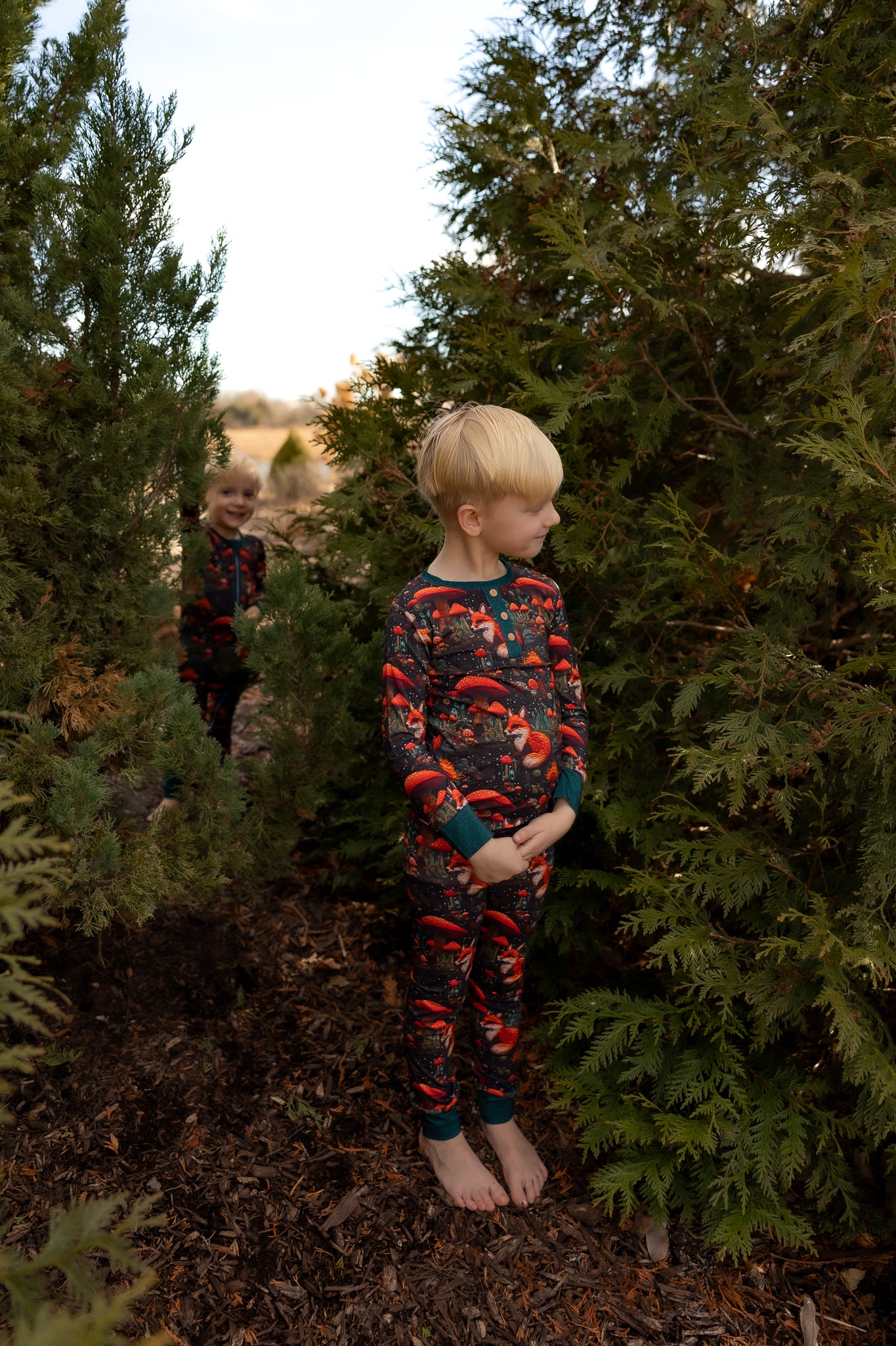 Finnigan Fox Two Piece Pajamas