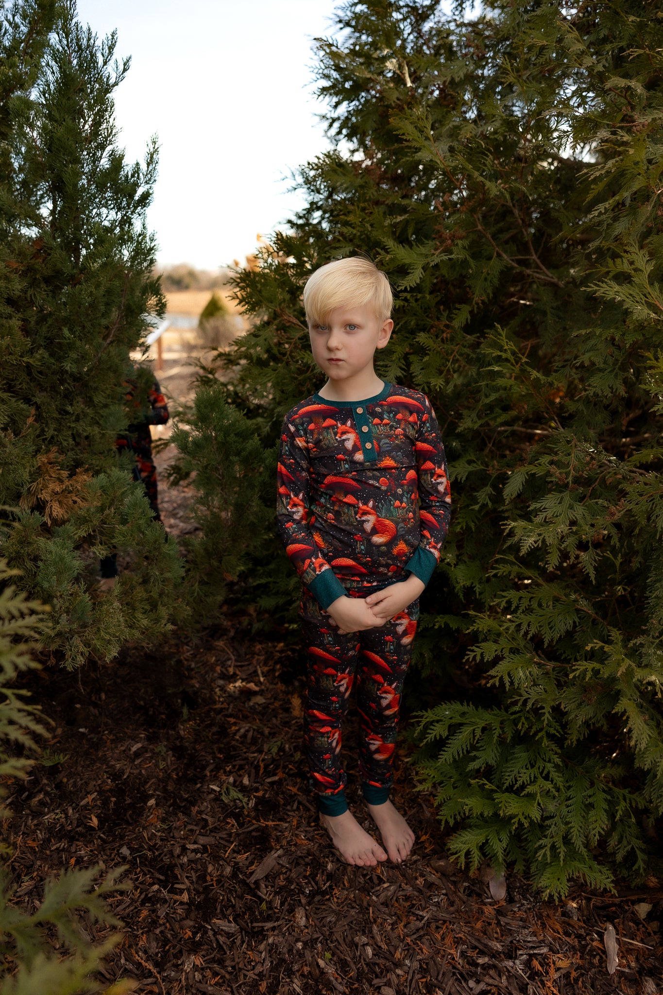 Finnigan Fox Two Piece Pajamas