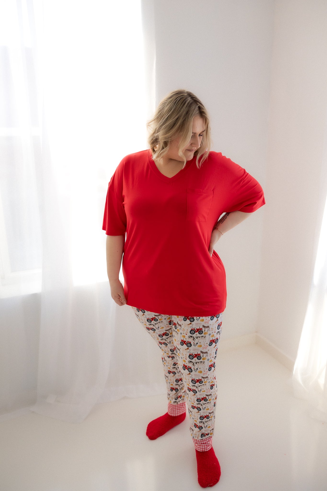 Perfect Sleep Tee - Red
