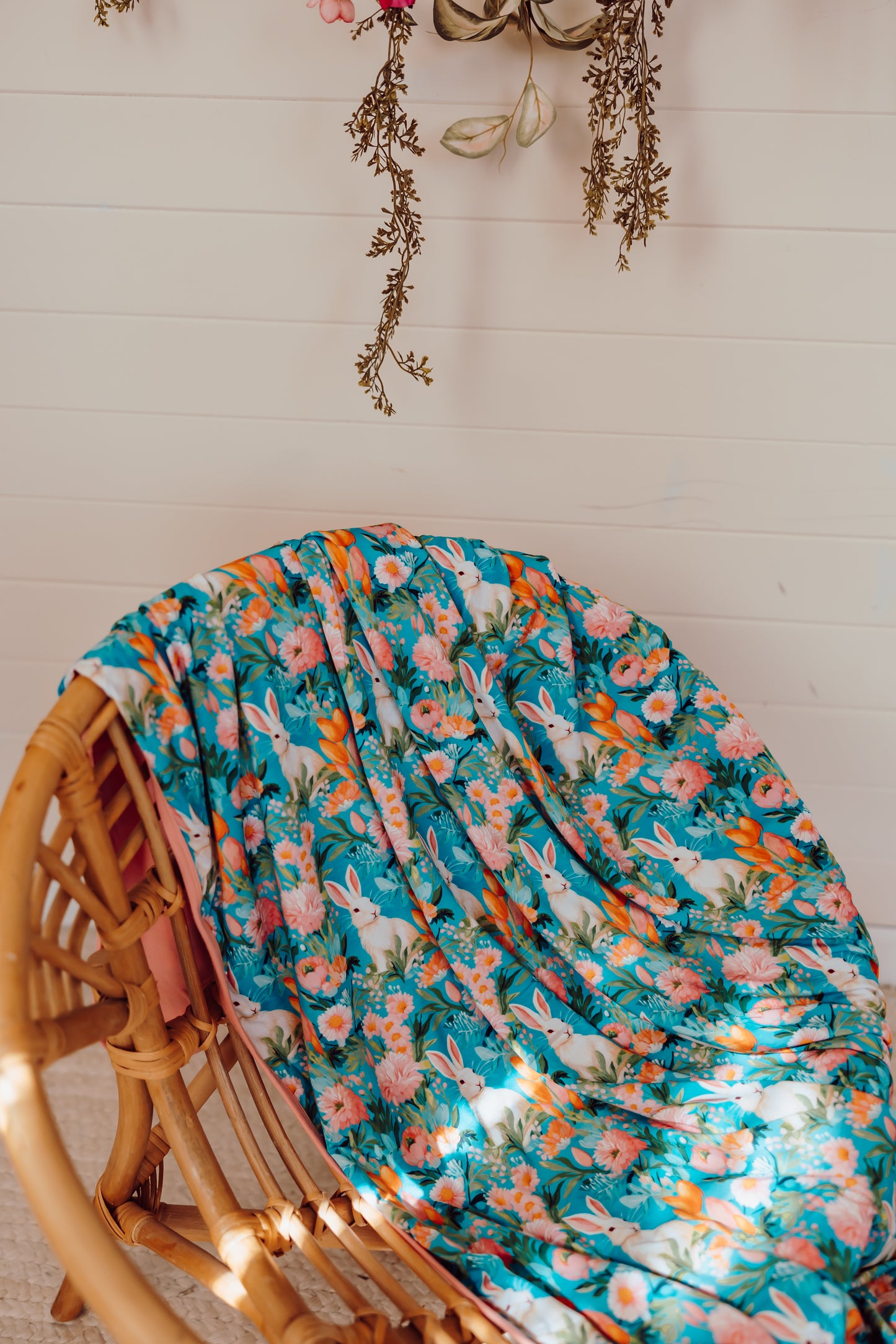 Bitsy Bunny Deluxe Swaddle Blanket