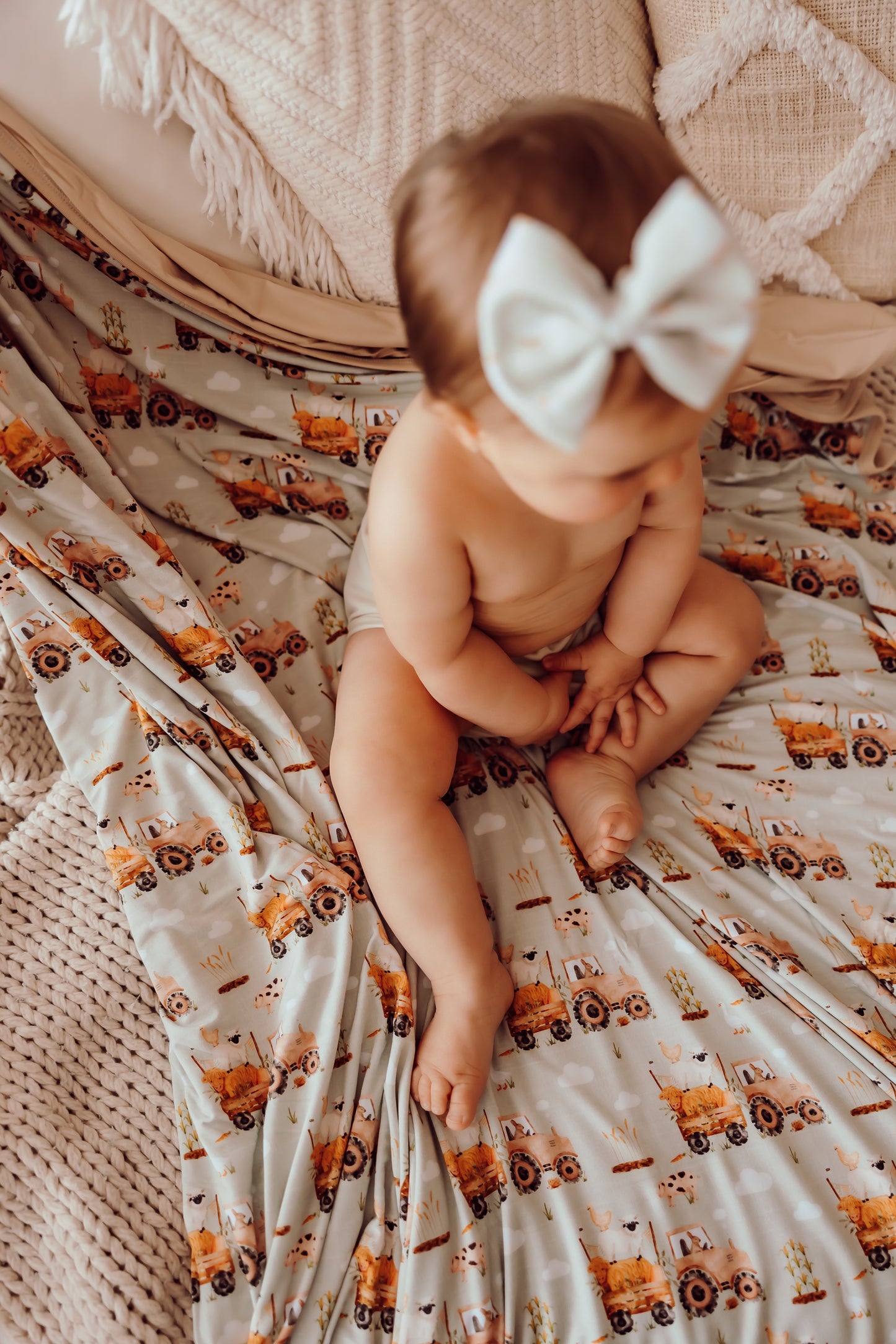 Peter Deluxe Swaddle Blanket
