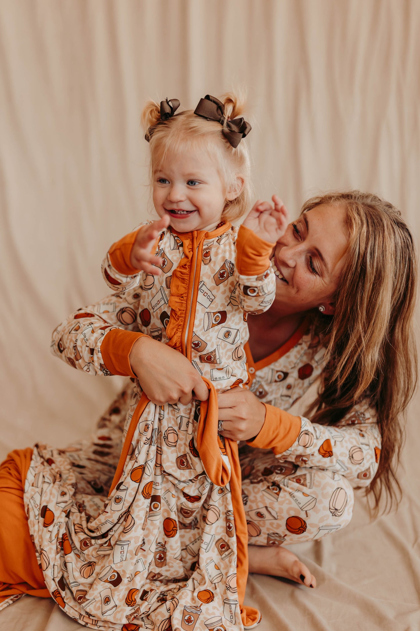 Mornin' Pumpkin Deluxe Swaddle Blanket