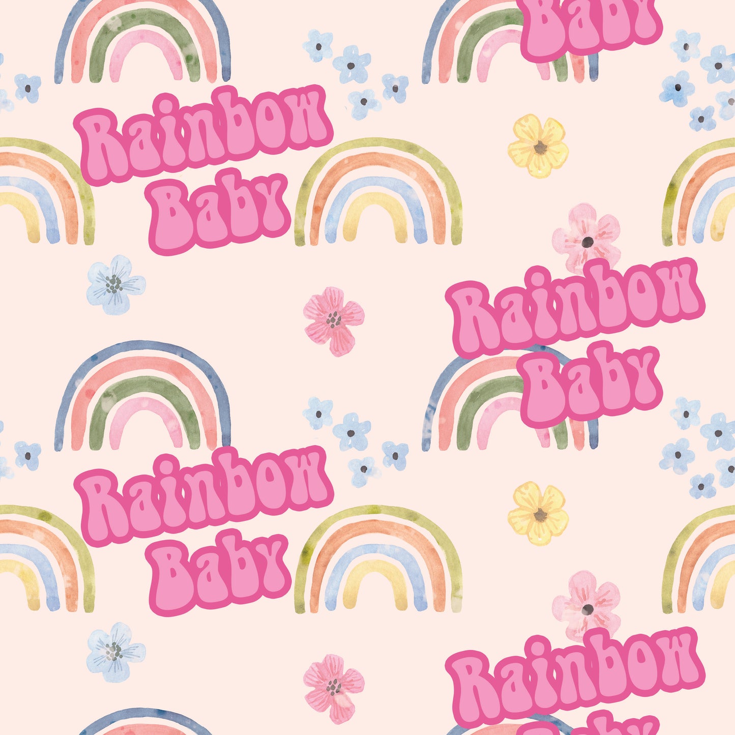 Rainbow Baby Hope Two Piece Butter Jams