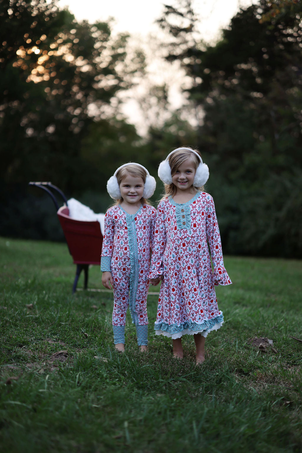 Wrapped In Ruby Day-To-Night Children's Bamboo Gown