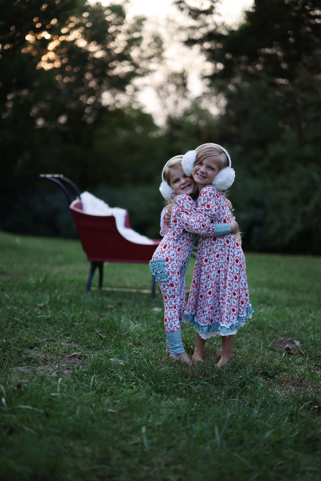 Wrapped In Ruby Day-To-Night Children's Bamboo Gown