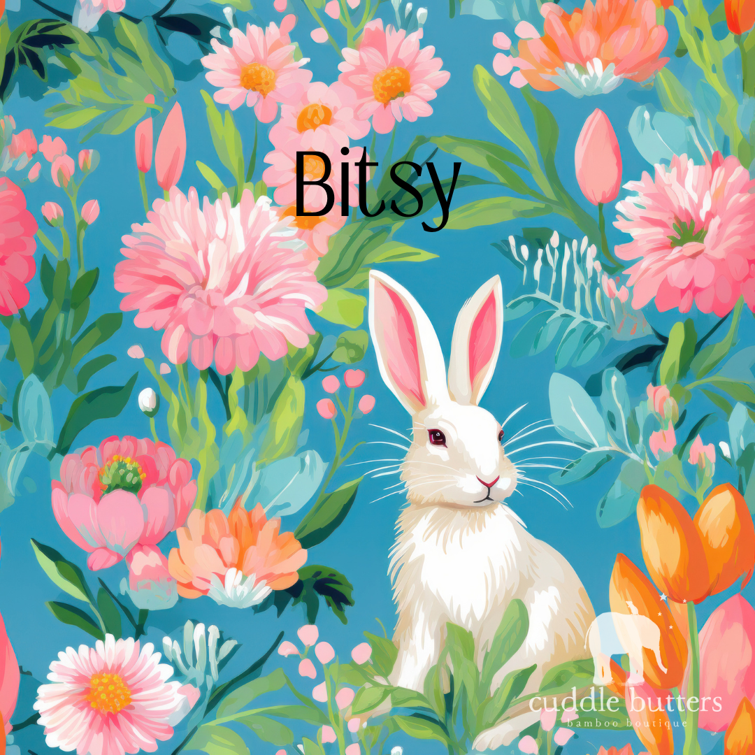 Bitsy Bunny Deluxe Swaddle Blanket