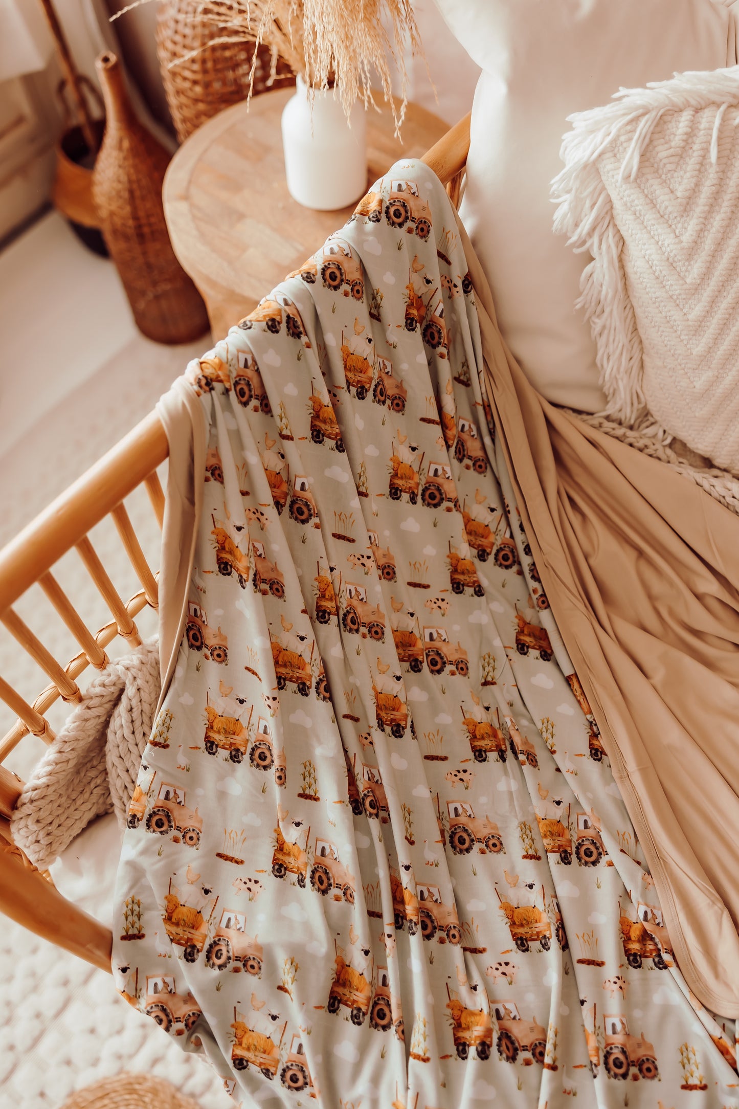 Peter Deluxe Swaddle Blanket